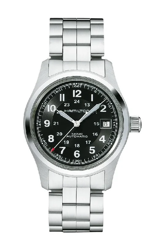 Watches with Glossy Finish Cases for a Shiny AppealHamilton Khaki Field  Auto