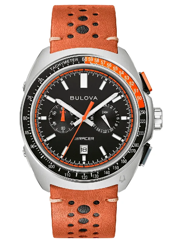 Watches with Glossy Finish Cases for a Shiny AppealReloj Bulova Racer Chronograph 98B427