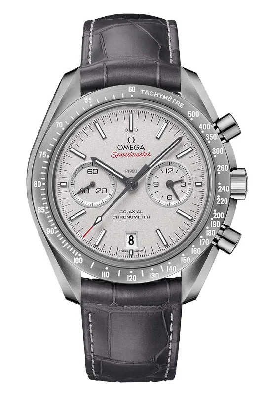 Traveler’s Watches with World Time FunctionOmega Speedmaster Grey Side of the Moon Chronometer Chronograph 311.93.44.51.99.002