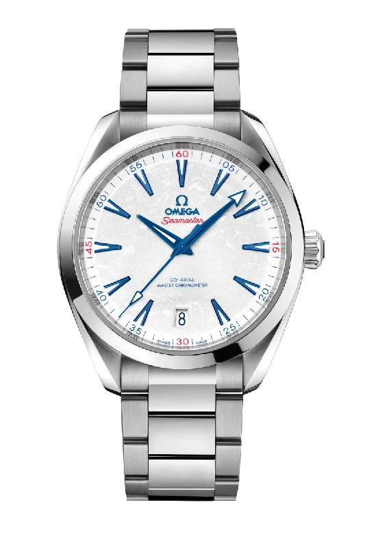 Minimalist Analog Watches for Everyday WearOmega Seamaster Aqua Terra Beijing 2022 Olympics 522.10.41.21.04.001