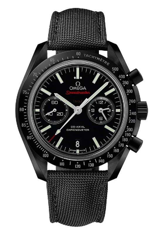 Wristwatches with Second Time Zone FeatureOmega Speedmaster Dark Side of the Moon Chronometer Chronograph 311.92.44.51.01.007