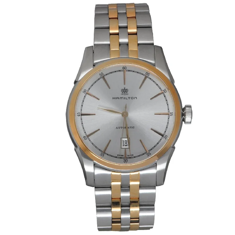 Watches with Multiple Time Zone DisplaysHamilton Men's H42425151 Spirit of Liberty Automatic Two-Tone Stainless Steel Watch