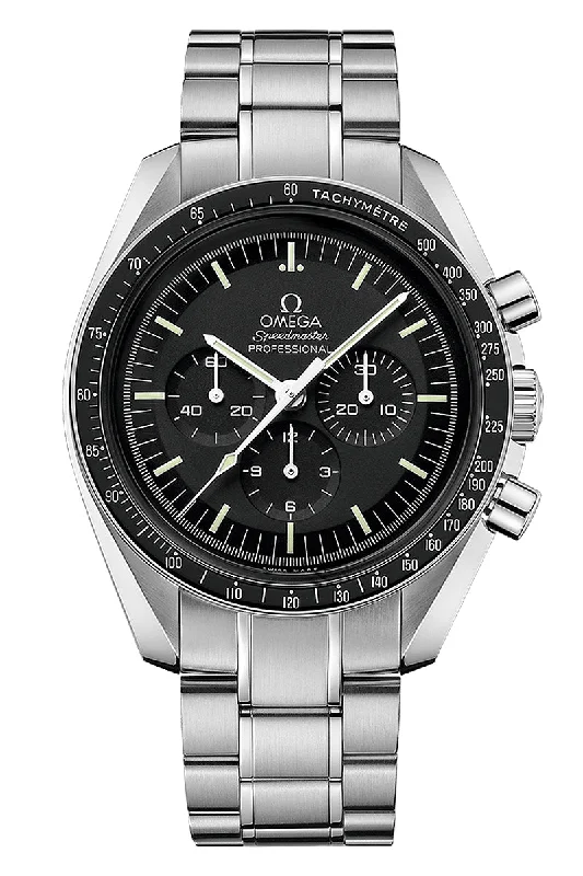 Wristwatches with Second Time Zone FeatureOmega  Speedmaster Moonwatch Professional Chronograph 311.30.42.30.01.006