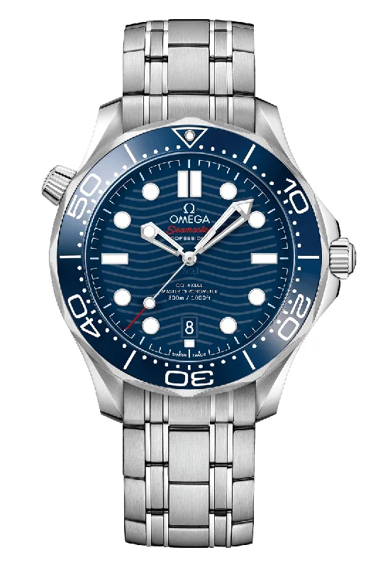 Watches with Luminous Markers for Night VisibilityOmega Seamaster Diver 300M Chronometer 210.30.42.20.03.001