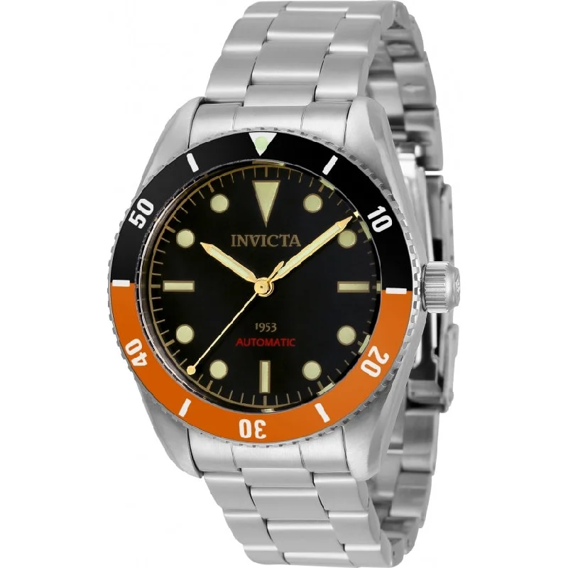 Square Dial Watches with Modern DesignInvicta Men's 34336 Pro Diver Automatic Stainless Steel Watch