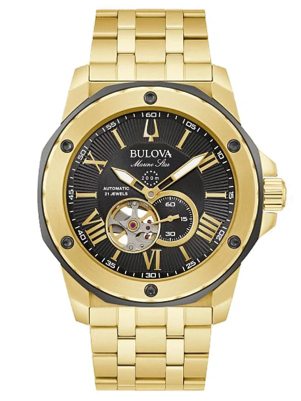 Watches with Two-Tone Cases for a Stylish AppearanceReloj Bulova Marine Star 98A273