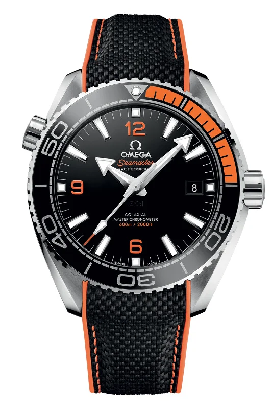 Watches with Rubber Straps for Comfort and DurabilityOmega Seamaster Planet Ocean 600M Chronometer 215.32.44.21.01.001