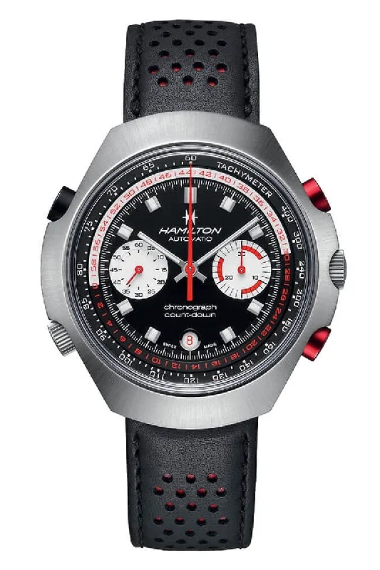 Wristwatches with Second Time Zone FeatureHamilton Chrono-Matic 50 Limited Edition H51616731