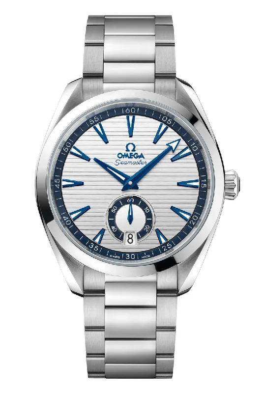 Stainless Steel Dress Watches for BusinessmenOmega Seamaster Aqua Terra Master Chronometer Small Seconds 220.10.41.21.02.004