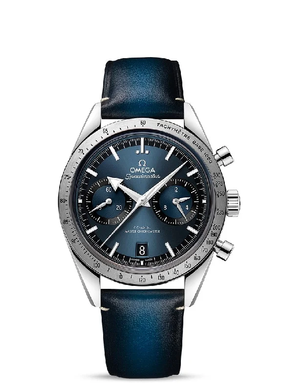 Wristwatches with Second Time Zone FeatureOmega Speedmaster O332.12.41.51.03.001