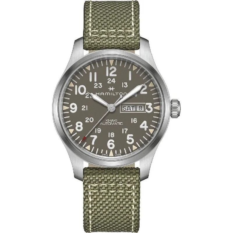 Budget-Friendly Quartz Watches for StudentsHamilton Men's H70535081 Khaki  Field Green Textile Watch