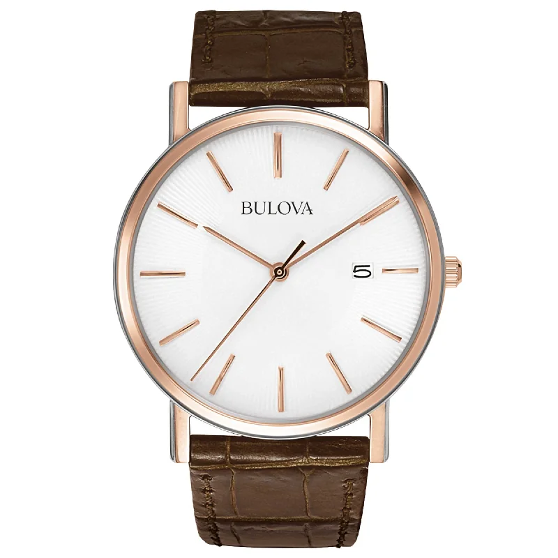 Square Dial Watches with Modern DesignBulova Classic Elegant